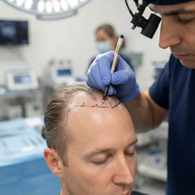 Hairline planning
