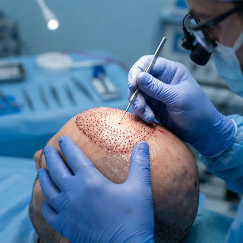 Hair transplant procedure